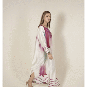 Ruby Velvet Flow Kaftan