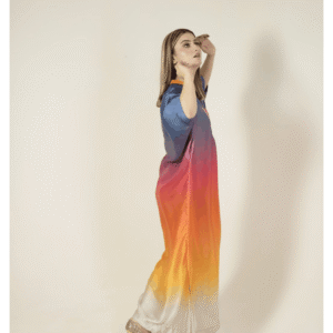 HOME Premium Blush Mist Silk Kaftan's