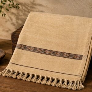 HOME Premium Vanilla Wool Women Shawl