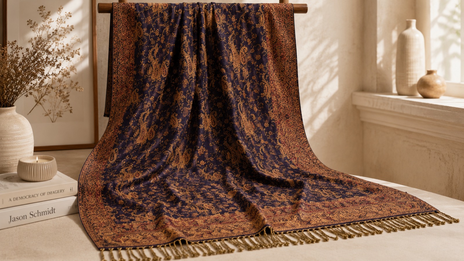 u&i pashmina feel reversible shawl u&i pashmina feel reversible shawl