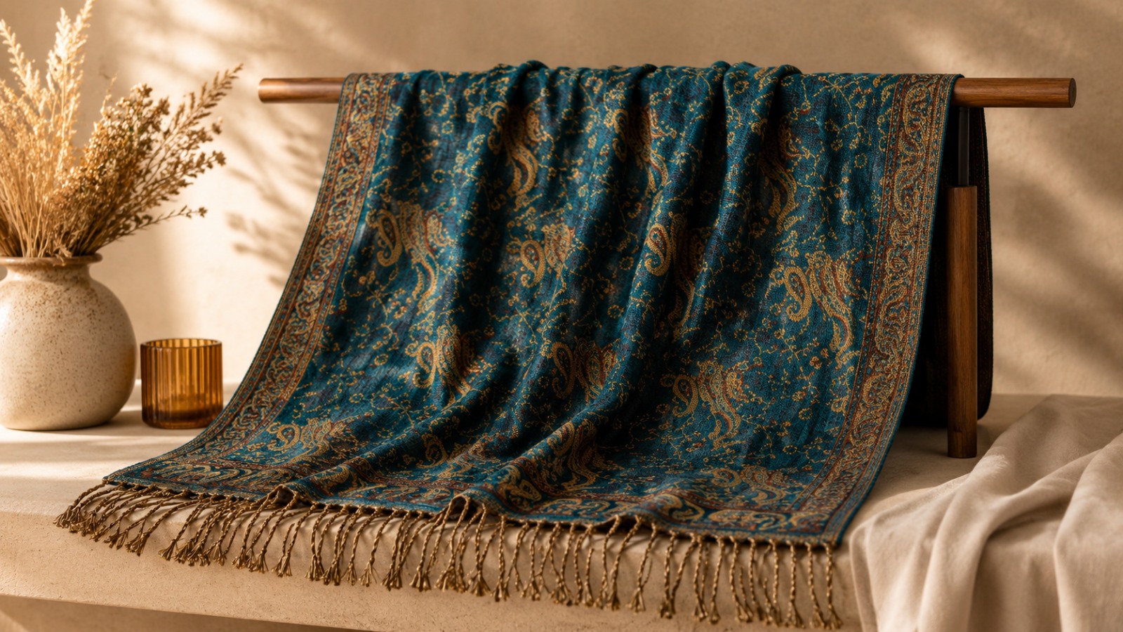 u&i pashmina feel reversible shawl u&i pashmina feel reversible shawl